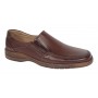 Pantofi casual barbati din piele naturala maro - Masuri pana la 47 GKR10M
